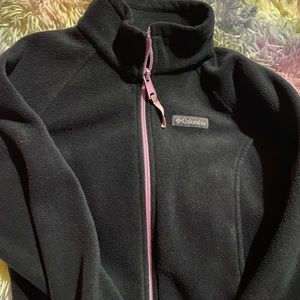 Girls Columbia fleece zip up